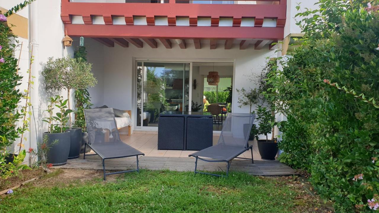 Appartement Calme Avec Jardin Bidart Biarritz Zewnętrze zdjęcie