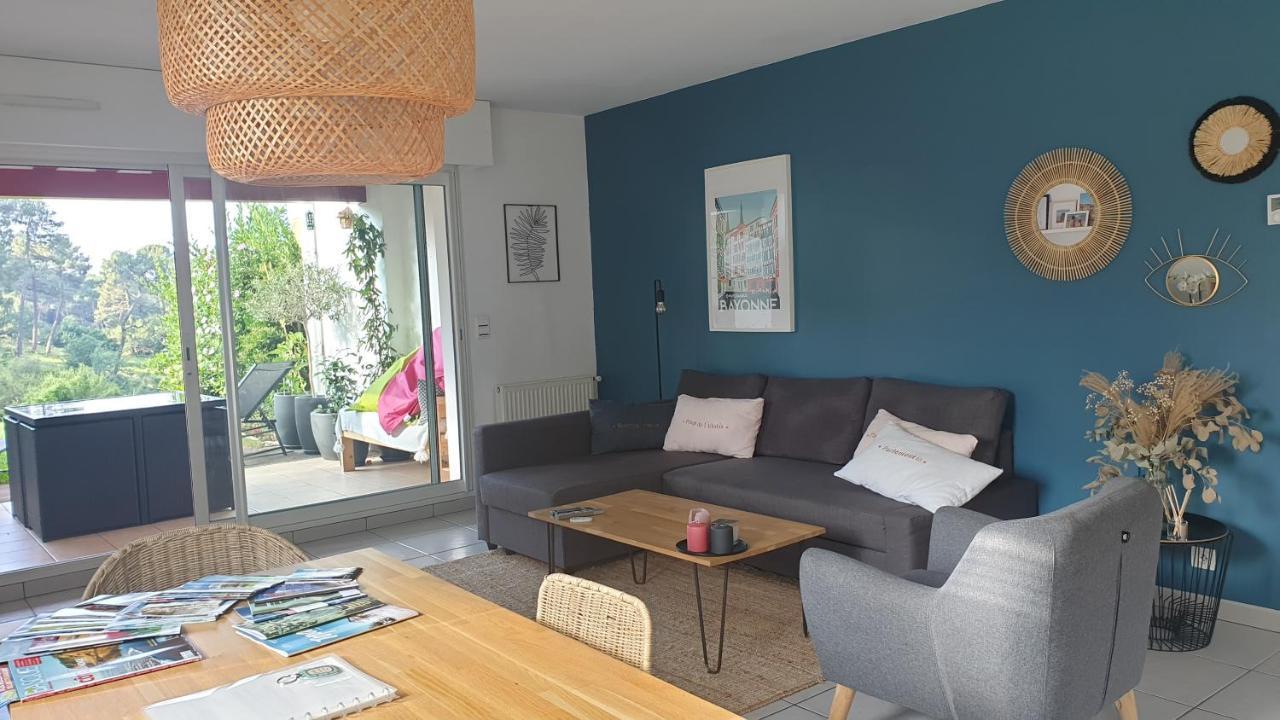 Appartement Calme Avec Jardin Bidart Biarritz Zewnętrze zdjęcie