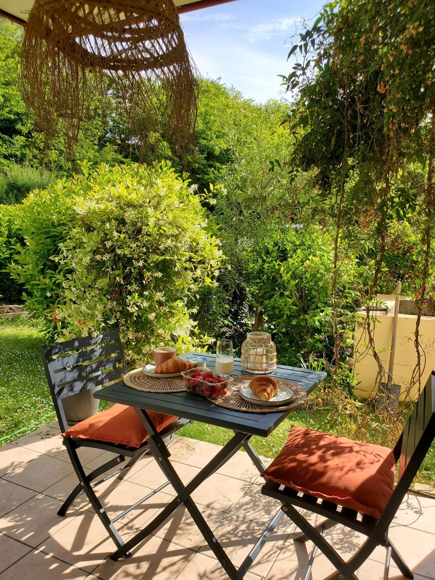 Appartement Calme Avec Jardin Bidart Biarritz Zewnętrze zdjęcie